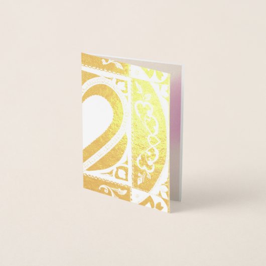 Wir sind zusammen folienkarte (Vorderseite)