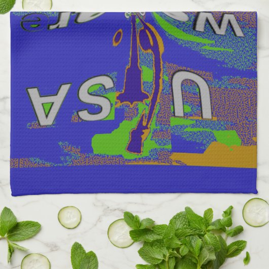 Wir sind zusammen stärker witzig USA Hope Patterns Küchentuch (Gefaltet)