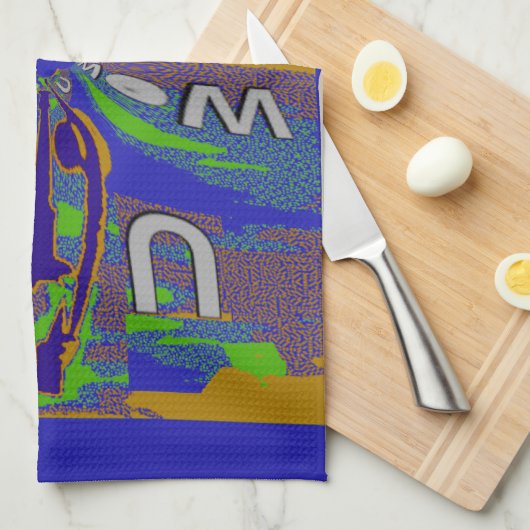 Wir sind zusammen stärker witzig USA Hope Patterns Küchentuch (Viertel Falte)