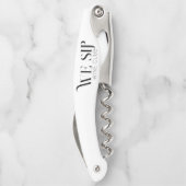 Wir Sip Wine Club Custom Kellnermesser (Rückseite)