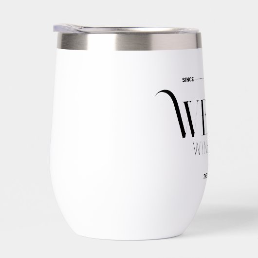 Wir Sip Wine Club Custom Wappen Anspruchsvoll (Rechts)