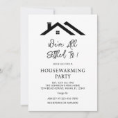 Wir sitzen alle in einem neuen Party, das sich bew Einladung (Vorderseite)