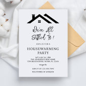 Wir sitzen alle in einem neuen Party, das sich bew Einladung