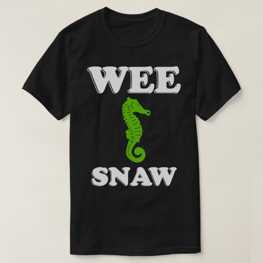 Wir Snaw Hippocampus T-Shirt (Design vorne)