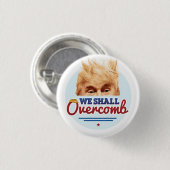 Wir sollen enormer Overcomb Knopf Button (Vorne & Hinten)