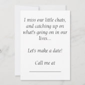 Wir sollten Kaffee haben..., ein ... (Rückseite)