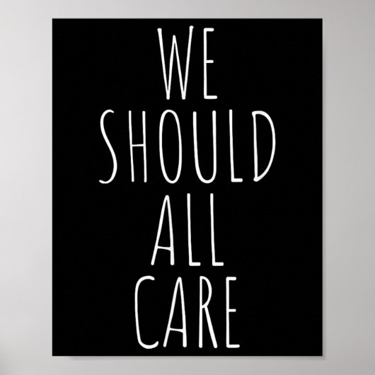 Wir sollten uns alle kümmern, die Eis abbauen, die Poster (Vorne)