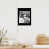 "Wir sollten uns einen verlassen haben" Poster (Küche)