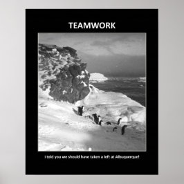 "Wir sollten uns einen verlassen haben" Poster