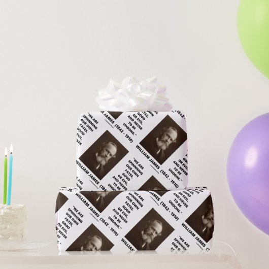 Wir spinnen unsere eigenen Schicksale gut oder bös Geschenkpapier (Partygeschenke)