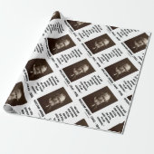 Wir spinnen unsere eigenen Schicksale gut oder bös Geschenkpapier (Ungerollt)