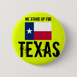Wir stehen für texas auf button