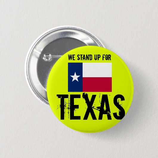 Wir stehen für texas auf button (Vorne & Hinten)