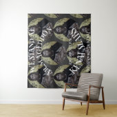 WIR STEHEN IN ARMAGEDDON UND DIP NET SALMON WANDTEPPICH (Beispiel)