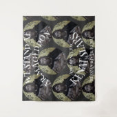 WIR STEHEN IN ARMAGEDDON UND DIP NET SALMON WANDTEPPICH (Vorderseite)