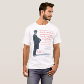 "Wir stehen insgesamt festgelegt…" T - Shirts (Vorne ganz)
