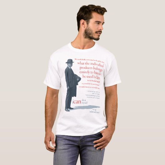 "Wir stehen insgesamt festgelegt…" T - Shirts (Vorne ganz)