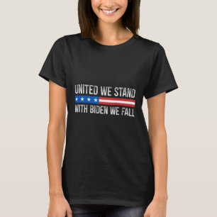 Wir stehen - mit dem Gebiss, den wir fallen - Vint T-Shirt