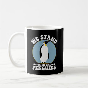 Wir stehen mit den Pinguinen und den lustigen Zöll Kaffeetasse