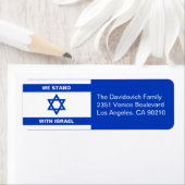 Wir stehen mit der israelischen Zolladresse (Insitu)