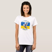 Wir stehen mit der Ukraine T-Shirt (Vorne ganz)