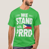 Wir stehen mit PRRD - unterstützen unseren philipp T-Shirt (Vorderseite)