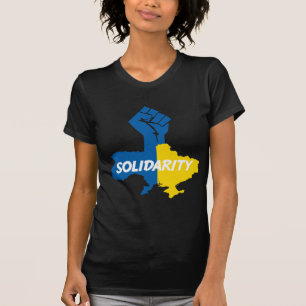 Wir stehen mit Ukraine T-Shirt