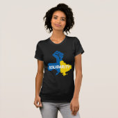 Wir stehen mit Ukraine T-Shirt (Vorne ganz)