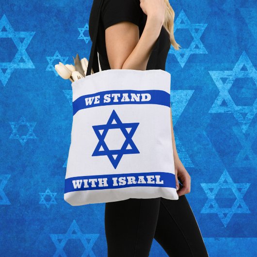 Wir stehen zu Israel Tasche