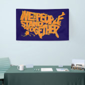 Wir stehen zusammen banner (Messeveranstaltung)