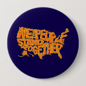 Wir stehen zusammen button (Vorderseite)