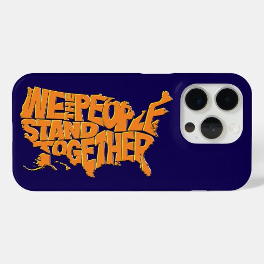 Wir stehen zusammen Case-Mate iPhone hülle (Rückseite (Horizontal))