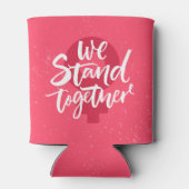 Wir stehen zusammen dosenkühler (Rückseite)