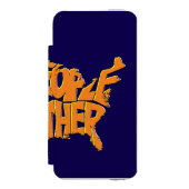 Wir stehen zusammen incipio iPhone Geldbeutel-Hülle (Folio Vorderseite)