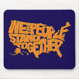 Wir stehen zusammen mousepad