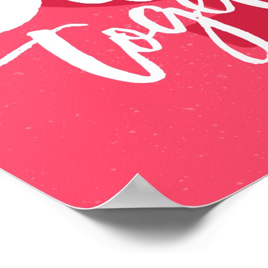 Wir stehen zusammen poster (Ecke)