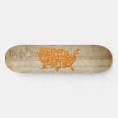 Wir stehen zusammen skateboard (Horizontal)