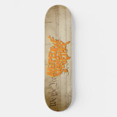 Wir stehen zusammen skateboard (Vorderseite)