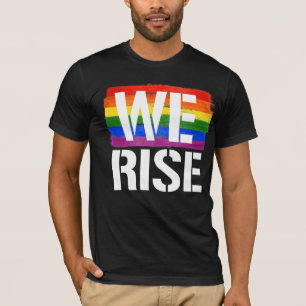 Wir steigen mit Stolz auf T-Shirt