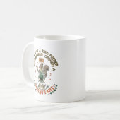Wir stellen einen Vogelfutterplatz auf Kaffeetasse (Vorderseite Links)