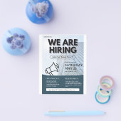 Wir stellen Flyer ein, arbeiten im Ausland, stelle (Einzeln)