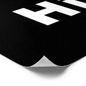 Wir stellen Werbung für Geschäftsfenster ein Poster (Ecke)