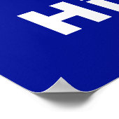 Wir stellen Werbung für Geschäftsfenster ein Poster (Ecke)