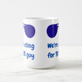 Wir stimmen für diesen Typ Verwandlungstasse (Zentrum)