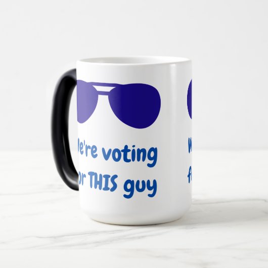 Wir stimmen für diesen Typ Verwandlungstasse (Vorderseite Links)