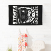 Wir stimmen für Kamala Halloween Banner (Insitu)