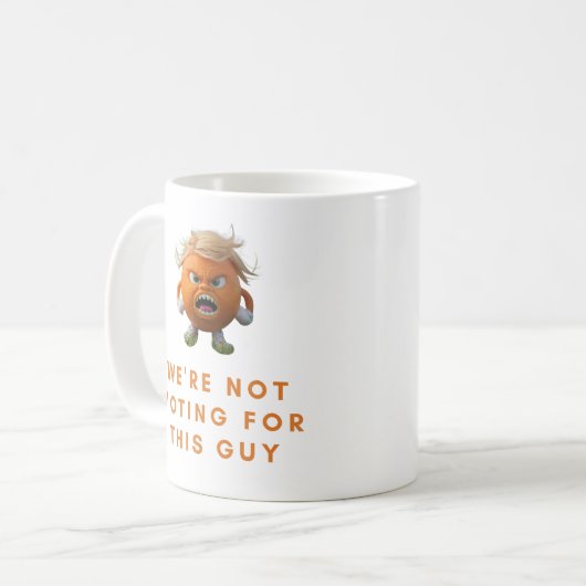 Wir stimmen NICHT für diesen Typ Kaffeetasse (Vorderseite Links)