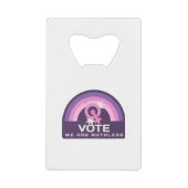 Wir stimmen unbarmherzig geldbeutel flaschenöffner (Vorderseite)