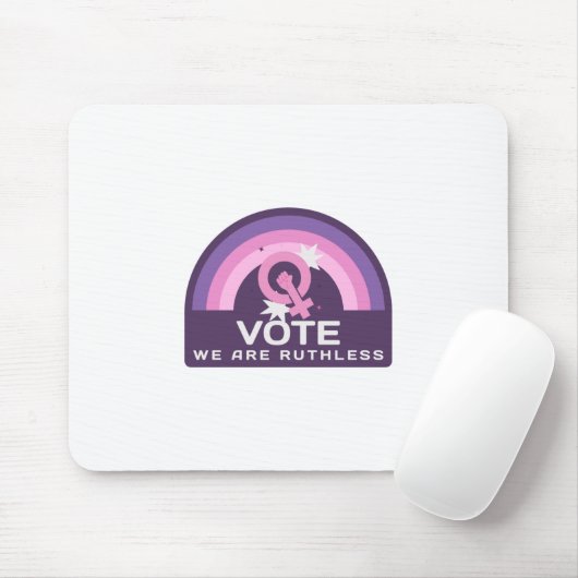 Wir stimmen unbarmherzig mousepad (Mit Mouse)