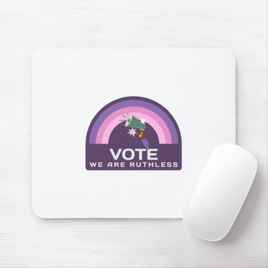 Wir stimmen unbarmherzig mousepad (Mit Mouse)